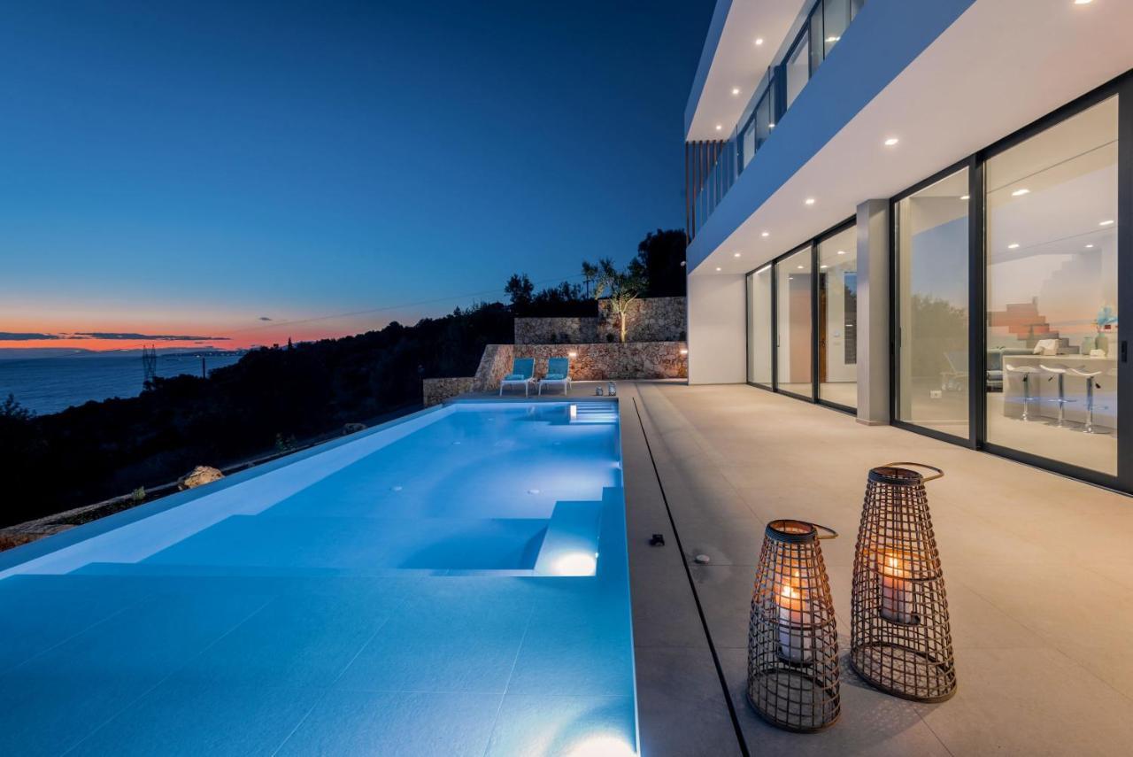 The Sall Villa - Private Pool And Breathtaking Views, By Zantewize Agios Nikolaos  Exteriér fotografie